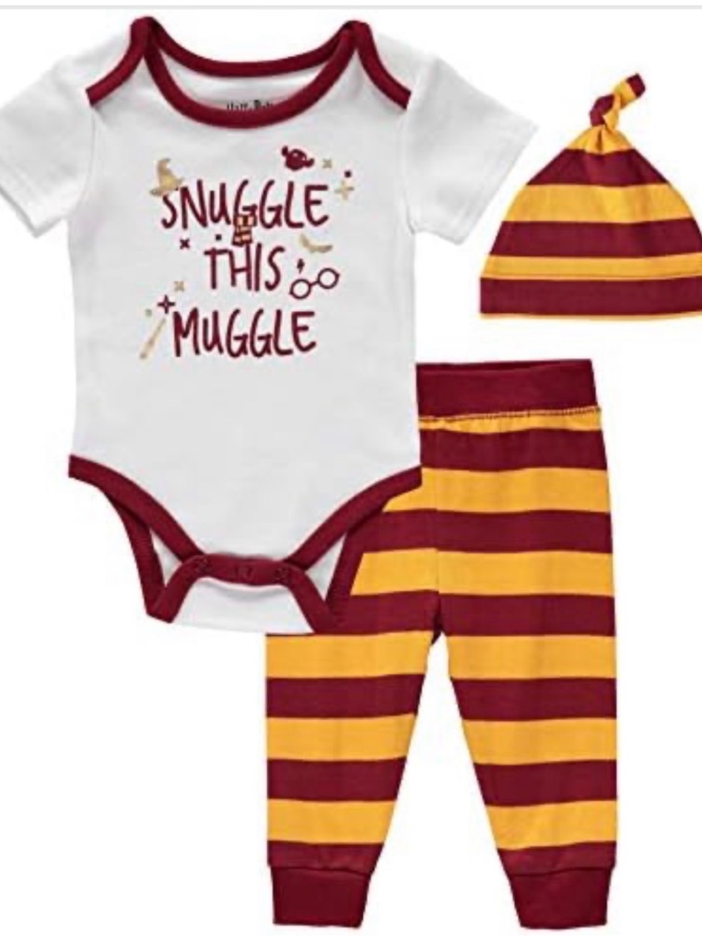 Harry Potter Onesie 3pc Set